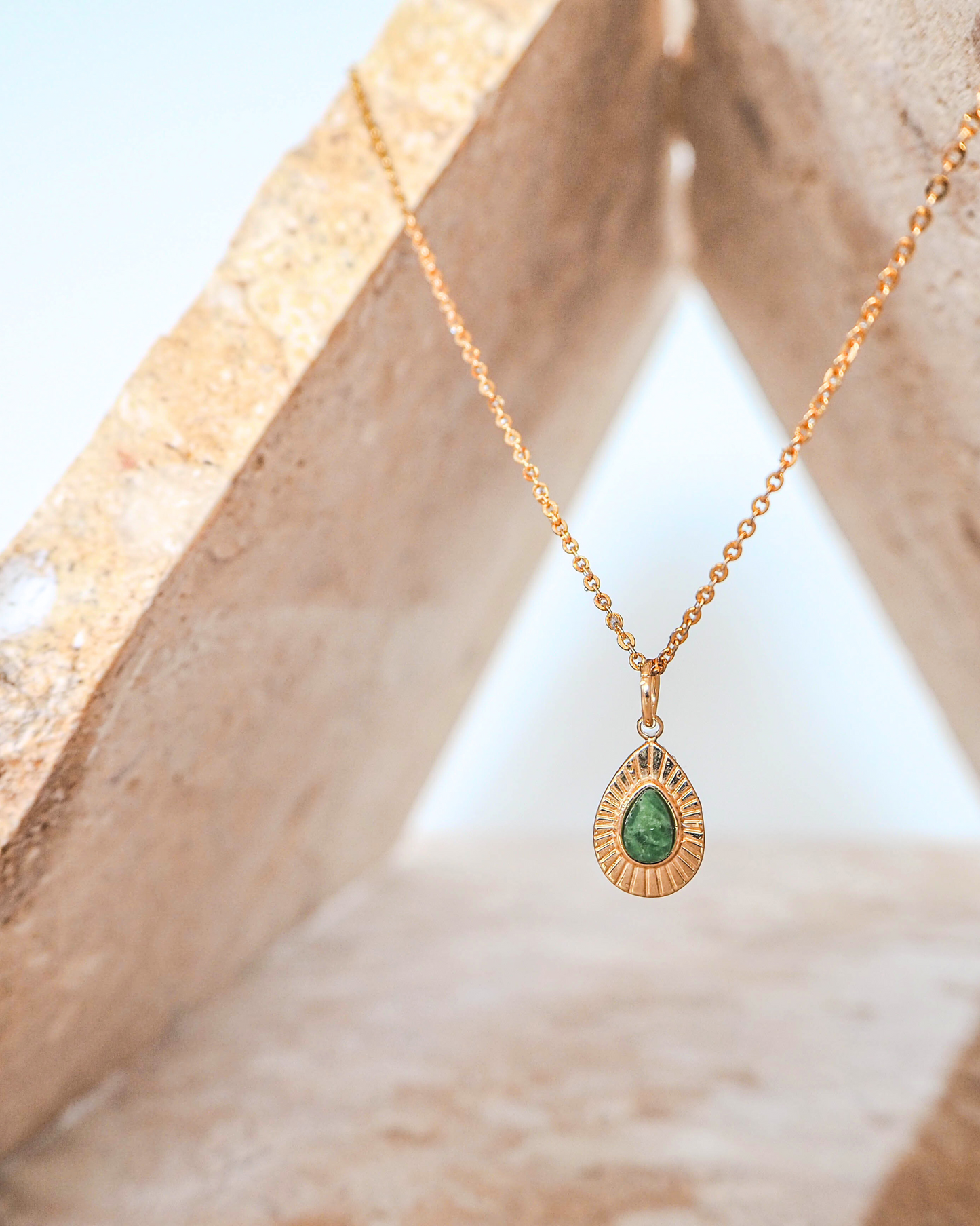 African Jade Necklace – Channel Inner Peace and Resilience with Timeless Beauty